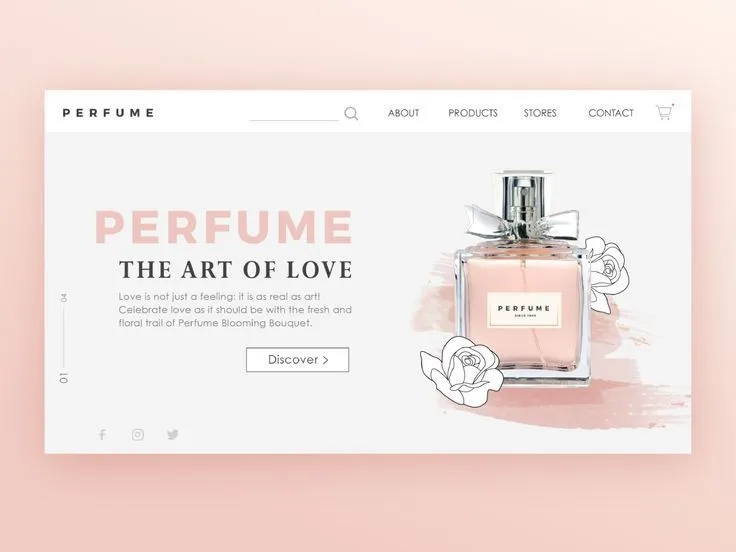 طراحی سایت فروشگاه عطر